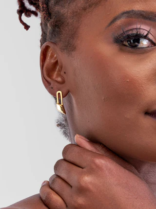 Tuliza Mini Sliding Spinner Mental Health Drop Earrings view 2